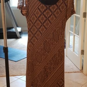 Gold and Black Vintage Dress